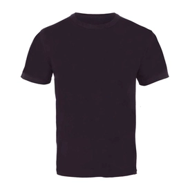 Bisiklet Yaka 1/24 Kompakt Penye Tişört Siyah