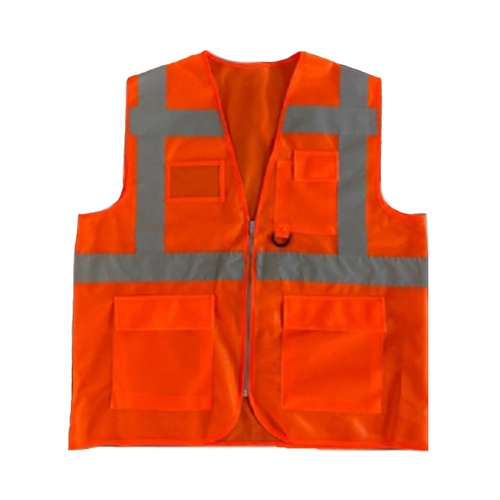 Hi-Vis Eko Mühendis Yelek Neon Turuncu