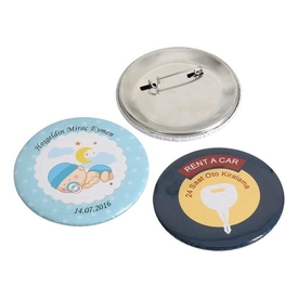 Buton Rozet (İğneli - Büyük)