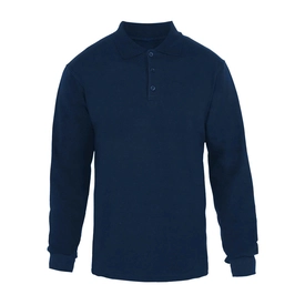 Polo Pike Uzun Kol Tişört Lacivert